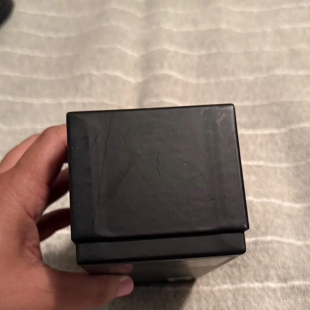 Versace Black Sunglasses box with new Versace, cleaning cloth and instructions